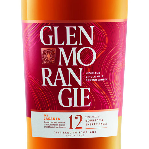 Glenmorangie ausländischer Wein 12 Jahre Sherry Barrel Highland Single Malt Scotch Whisky Geschenkbox 700 ml