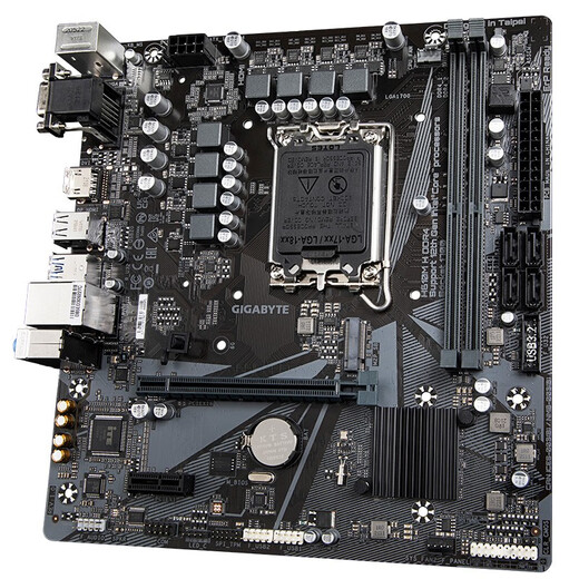 Gigabyte H610M H DDR4 La placa base admite la 12ª generación 13a generación Conjunto de CPU Placa base + Memoria de 32 GB + 1 TB Disco duro de estado sólido 12a generación I3-12100 Gráficos integrados 4 núcleos Base 3.3