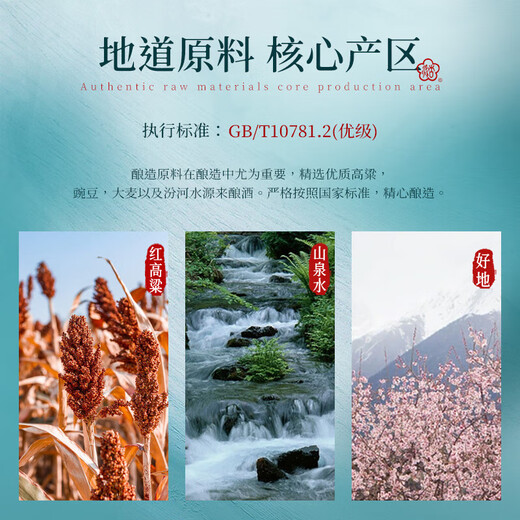 Fenxing Shanxi Fenxing 53% light-flavor liquor full box premium wine pure grain wine banquet business gift liquor gift box 53% 475mL 2 bottles Fenxing light-flavor grain wine