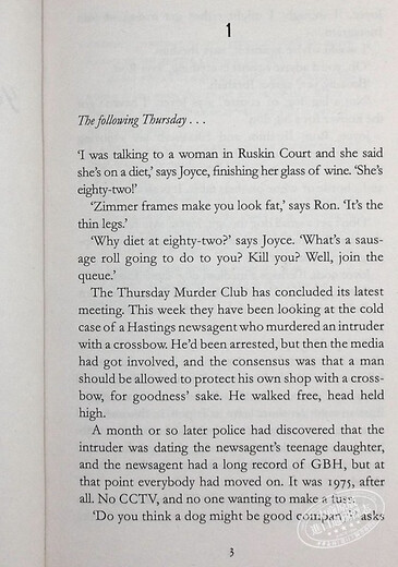 死两次的男人 周四推理俱乐部第二部 英文原版 The Man Who Died Twice Richard Osman