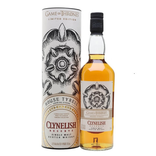 
Clynelish Game of Thrones Series Scotland High Region Whiskey 700ml 51.2 degrees Gift box Imported wine