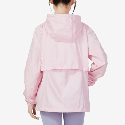 NIKE/耐克女款休闲服连帽日常锻炼健身防风轻薄透气跑步运动外套 DM6180-690 L