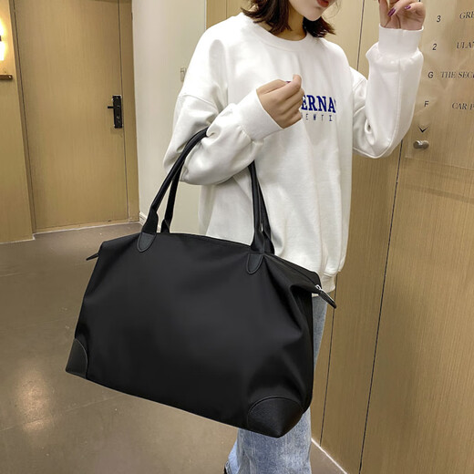 AI Xiner Handbag Bag Women's Short Travel Travel A LAN CAPABILA Capacidad Bolsa de viaje de negocios Bolsa de almacenamiento Bag Boarding Sports Versátil