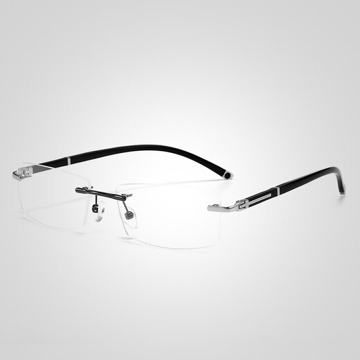 Titanium Metal Head Plaque verres de plaque de pied Paire de pieds de pied Paire de verres universels ACCESSOIRES LOISSES POUVEUX N ° 9214 Temples + tournevis + Fichier
