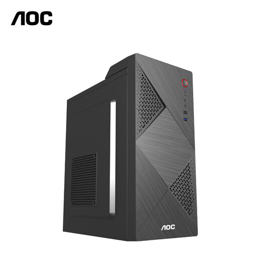 AOC Commercial Office Office Complete Machine Desktop Computer Host Host + 27 'Monitor Quad-Core i3-12100 / 16G / 512G Solid State
