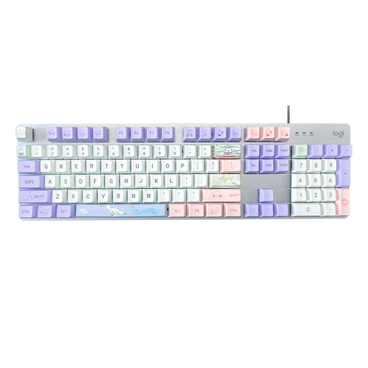Logitech K845 Clavier mécanique Clé mécanique Clé Clavier mécanique câblé E-Sports Office Office Office Office Ordinateur externe Externe K845 Blue Shaft-Lavender