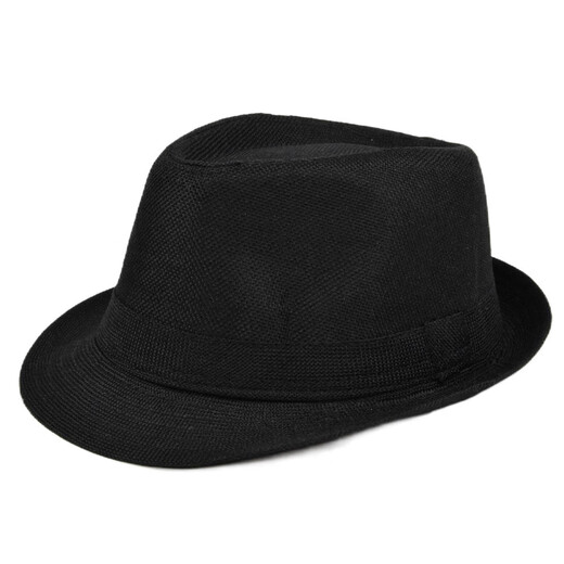 Rogosky Counter Trendy Top Hut Solid Color Jazz Hut Männer Britische Hut Frauen vielseitiger lässiger Sonnenschild vier Jahreszeiten Cowboyhut Gentleman Hut leichte Luxus Original BS213-6 GRAU M (56-58 cm)