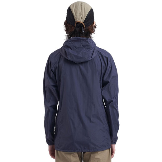 
Montbell outdoor sunscreen windbreaker women's spring and summer windproof casual sports hooded top coat 1103323 DGY dark gray L