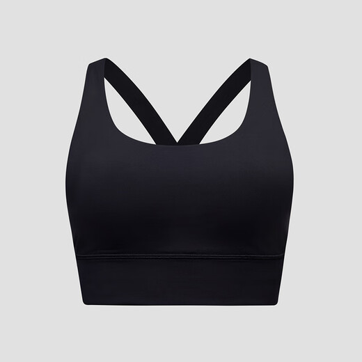 Lululemon丨Energy Women's Wide Shoulder Strap Long Sports Bra Wicking LW2EBPA Black S