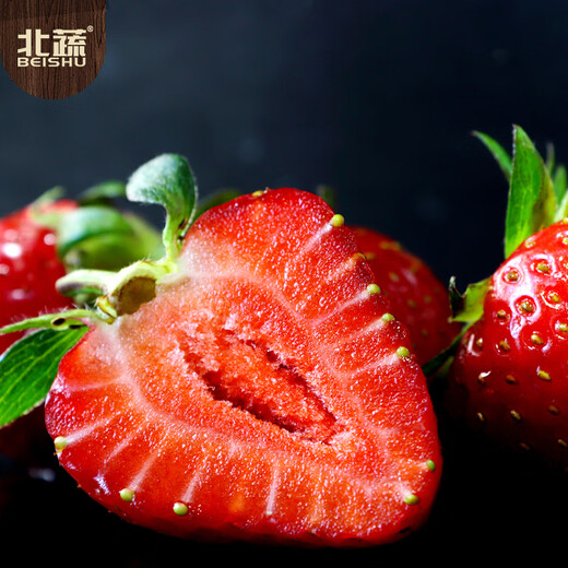 Beishu strawberry seed seedlings, cream strawberry potted with soil, winter and spring four seasons fruit seeds, red strawberry seeds 500 capsules