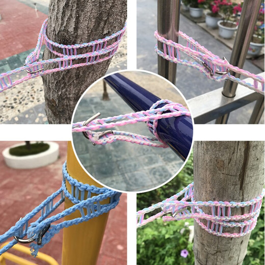 Lifu clothesline thickened non-slip windproof clothes drying rope outdoor camping clothesline 10 meters quilt without punching random color 10 meters / piece / customized widened extra thick version non-ordinary type /