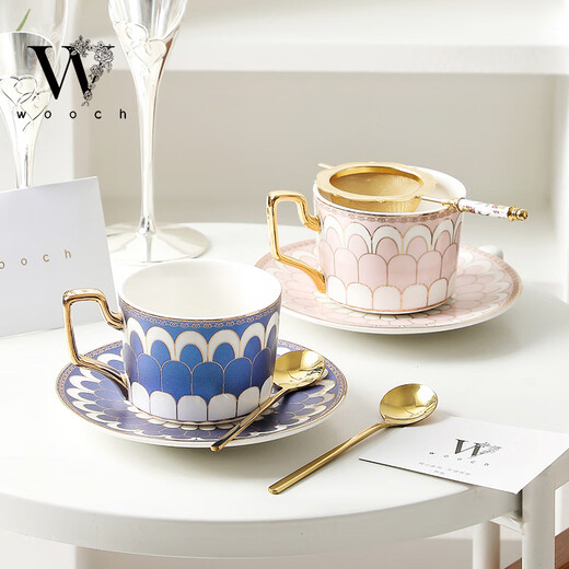 WOOCH Housewarming Gift Coffee Cup Wedding Gift New Couple Cup New Wedding Box Couple Cup Pair Souvenir Light Luxury