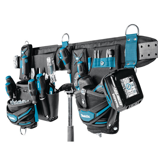 Makita Tools (Makita) Werkzeugbeutel importiert Sanitär und Elektriker Wartung Multifunktionaler Taille kleiner Hangsbeutel Aufbewahrungsbeutel-Werkzeugbeutel Elektriker Tasche E-15279