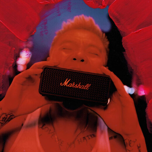 Marshall EMBERTON III Wireless Bluetooth Portable 3rd Generation Speaker Outdoor Dustproof and Waterproof Mini Speaker Black Gold