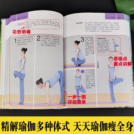 Genuine Yoga from Novice to Master Yoga Books Beginners' Complete Tutorials for Beginners to Lose Weight with Illustrations Yin Yoga Pilates Teaching