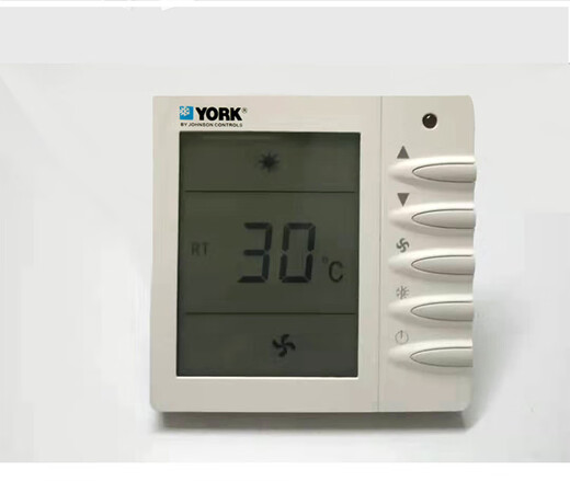 YORK York water machine air conditioning thermostat LCD wire-controlled three-speed switch fan coil control panel V1 TMS2000DB cooling and heating type