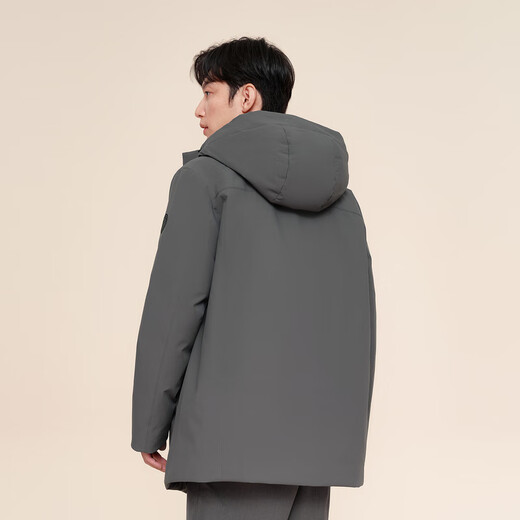 Bosideng winter down jacket for men's short hooded thickened new national standard 90 velvet shopping mall same casual versatile jacket
