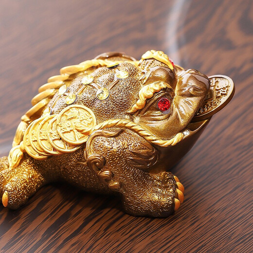 Haofeng Tea Pet Ornaments 2025 New Complete Tea Set Household Tea Ceremony Accessories Color Changing Fortune Mid-Autumn Festival Gift A Style Color Changing Golden Toad 8*11cm