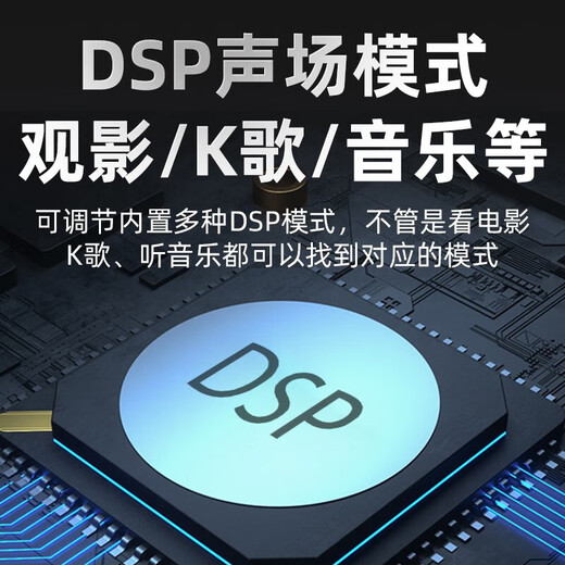 SANSUI Audio Amplifier Home Speaker Home Theater 5.1 Channel AV Amplifier High-Fidelity Wireless Bluetooth Home Karaoke Amplifier UX70 (5.1 Amplifier 1200W Peak)