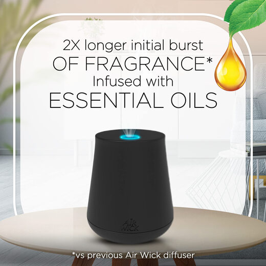 Air Wick Wick See's Wireless Essential Oil Diffuser Set Lavender Apricot Blossom Long-lasting Spray Fragrance