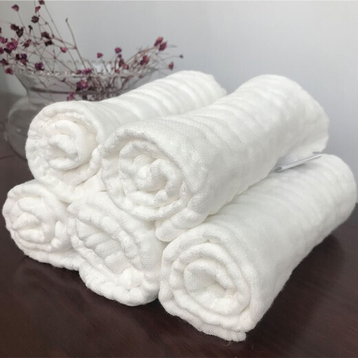 Dishwashing cloth, thickened, pure cotton gauze scouring pad, kitchen household cleaning towel, lint-free rag 30*30 cm, mixed pack of 10 pieces