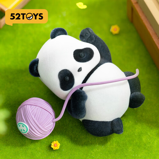 52TOYS Panda Roll Panda is also a cat blind box trendy anime doll hand-made toy single New Year gift