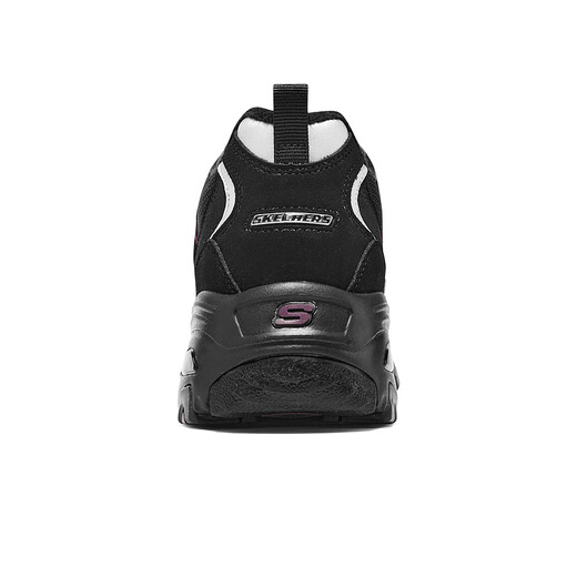 Skechers New Year's Gift Couple's Sports Shoes Plus Velvet Panda Shoes 896268 Black/Purple/BKPR 37 A little too big, it is recommended to order one size smaller