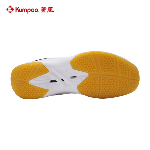Xunfeng off-code Xunfeng badminton shoes for men and women new training shoes shock-absorbing and breathable professional competition sports shoes non-slip and wear-resistant E18 white and black 43