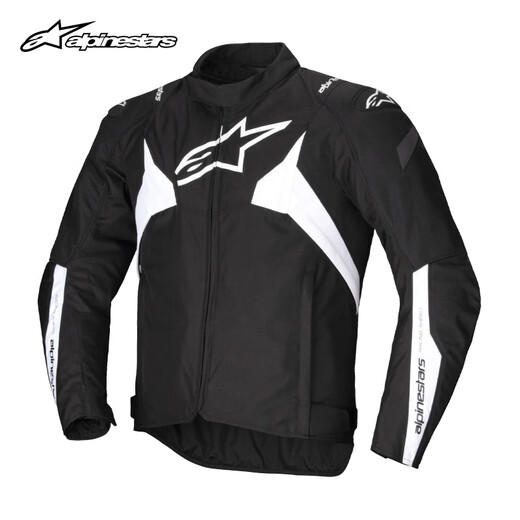 Alpinestars a星摩托车骑行服T-JAWS V4防水保暖秋冬季机车服装备防摔摩托服 黑荧光红暗红1365 S