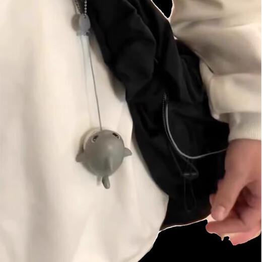 Suli KeyChain Schoolbag Вытягивает линии маленькие подвесные подарки для акулы подарки для девочек Fun Thing