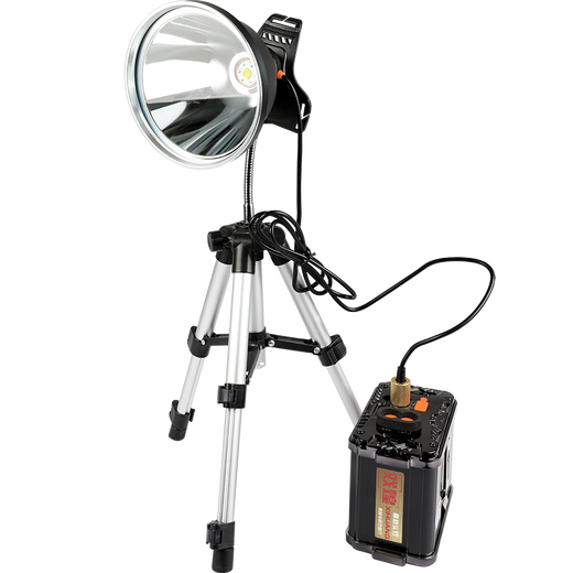 Xihuang (Xihuang) Superheller 9900 großer Kapazität Starker leichter Ladelicht Scheinwerfer Outdoor LED FISHING ERE ERE LANGE-RANGE SEECKLIGHT LICHT WUJI LICHT ALTENDE Himmel schwarz zwölf Lithiumbatterie P50 Lampe Perle Weißes Licht weiß Licht