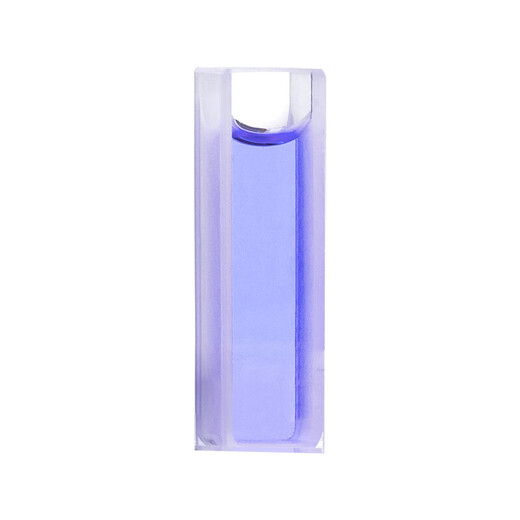 玻璃石英比色皿5 10 20 30 40 50mm 722/751分光光度计样品池实验 玻璃10mm 一盒10个