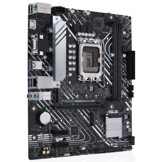 Asus (ASUS) 13th generation CPU motherboard i7 13700kf 13790f 13700f loose chip box board U set B660M-K DDR4 i7-13790F box [three-year joint warranty]