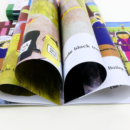 Sélection des séries] Société des études étrangères Lisheng Polaris Natural Pinning Picture Livre niveau 123456 Natural Pinning Manuel de classement Enfant English Grading Picture Livre de classement d'anglais Enfant English Picture Book Primary School Grading Natural Natural Pinning Picture Book Niveau 5 Volume 12 (Lire en cinquième année)