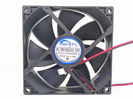 新 12V24V220V380V 9225 9.2/8/12cm 电焊机变频器电源散热风扇 220V 92*92*25mm