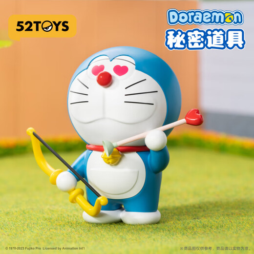 52TOYS Doraemon secret props blind box trendy doll hand-made anime doll toy full box of 8 pieces for New Year's Day gift