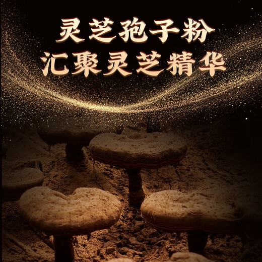 雷允上【官方】破壁灵芝孢子粉长白山灵芝精粹增强免疫力保健品营养品 破壁孢子粉100g礼盒装