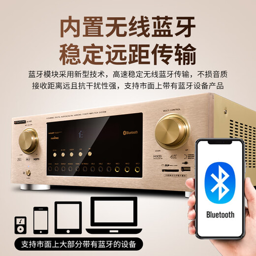 丹麦之笙（DMSEINC） JY-550家庭影院音响 5.1声道无源落地式客厅音响 家用环绕音响 家庭ktv组合低音炮带功放 套餐三：5.1声道+999功放【专业版】店家推荐