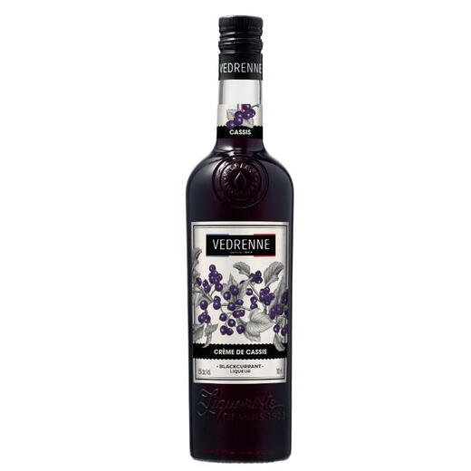 Vibrennili-Alkohol, Fruchtweinlikör, Weinbasiswein, französische Originalflasche importiert Fremdwein, klassischer Schwarz-Johannisbeer-Geschmack 700 ml, 1 Flasche