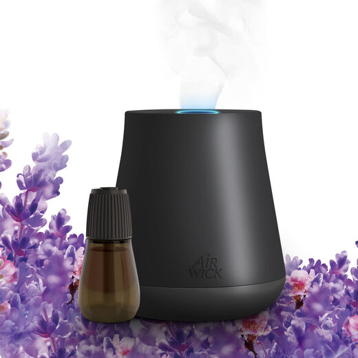 Air Wick Wick See's Wireless Essential Oil Diffuser Set Lavender Apricot Blossom Long-lasting Spray Fragrance