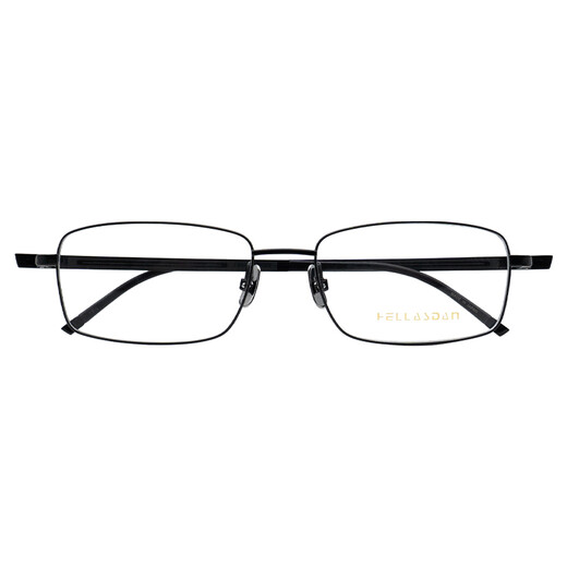 Hellasdan Walconstan importiert aus der Japan Elegant Series Optical Rahmen Herren Vollrahmen -Brillen Rahmen Titanium H9755 004 Schwarz