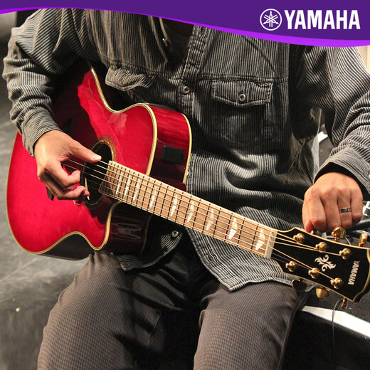 Yamaha Yamaha CPX600 700II FOLK Electric Box Guitar Anchor Guitar Performance Recording Guitar Guitar Musical Instrument JR2 CPX600RB Dark Brown