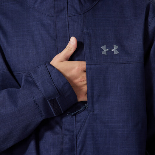 Under Armor three-in-one jacket for men, fashionable, simple, loose, windproof, warm, comfortable, casual top jacket L