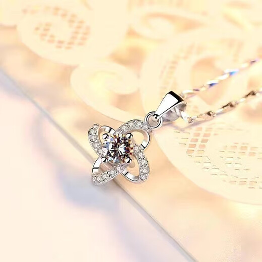 Guanpuge Fat Donglai same style platinum pendant without chain PT950 women's necklace single pendant single 18k gold platinum individual pendant 2