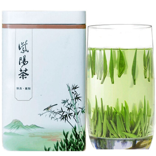 Ziyang Selenium-rich Tea Yihu Qingyou Ziyang Yin Needle Maojian Tea Ziyang Green Tea 100g Shaanxi Tea