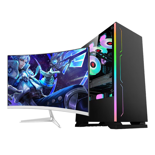 Lenovo Computer Desktop i3 i5 i7 Business Office Online-Kurs Arbeit PS Design Chicken Games separate Display Second-Hand Desktop Set Paket 15] i9 Level 2689/32G/GTX1050 4G Geben Sie einen hohen Definitionsmonitor niedriger Preis Erhöhung