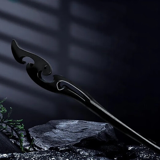 Two generations of joy wooden hairpins for women, high-end women's ancient style wooden hairpins, modern simple hairpins, wooden hairpins, Chinese style hairpins, Hanfu