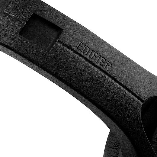 Edifier (EDIFIER) K800 head-mounted wired headphones, computer headphones, mobile phone headphones, super bass wire controlled computer headset with microphone for calls, office education, online class learning, black single hole version