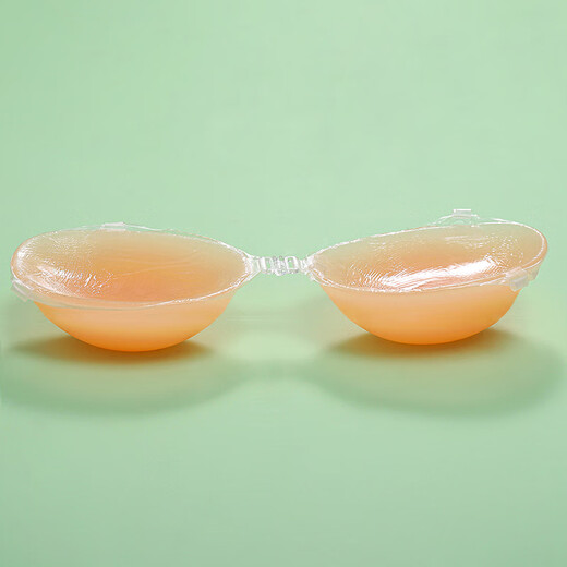 Li Shen silicone breast patch thickened and gathered up to support small breasts and breast pads for women in wedding dresses to make their flat chest bigger for swimming, special photo-taking summer breast patch, thickened 5 cm A cup (can be buckled with anti-slip straps/double shoulder straps)