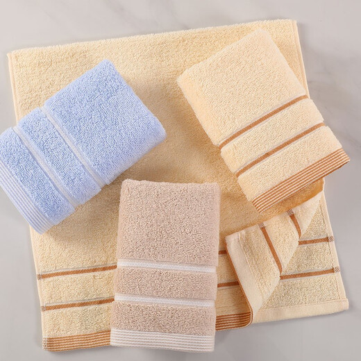 
Grace 3A antibacterial pure cotton adult towel wash towel sweat towel universal towel labor protection products soft and absorbent 3A antibacterial 7375 beige color